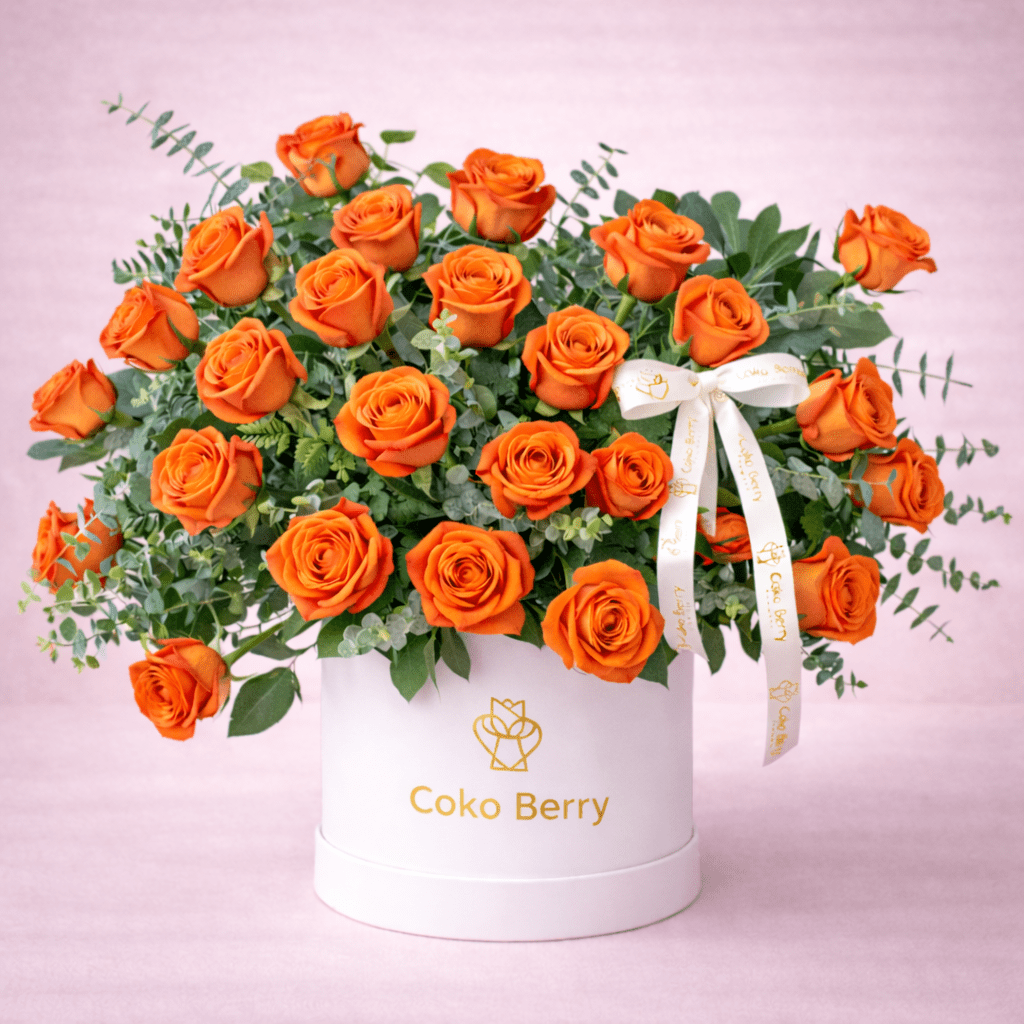 Natural Romance Vibrant Roses