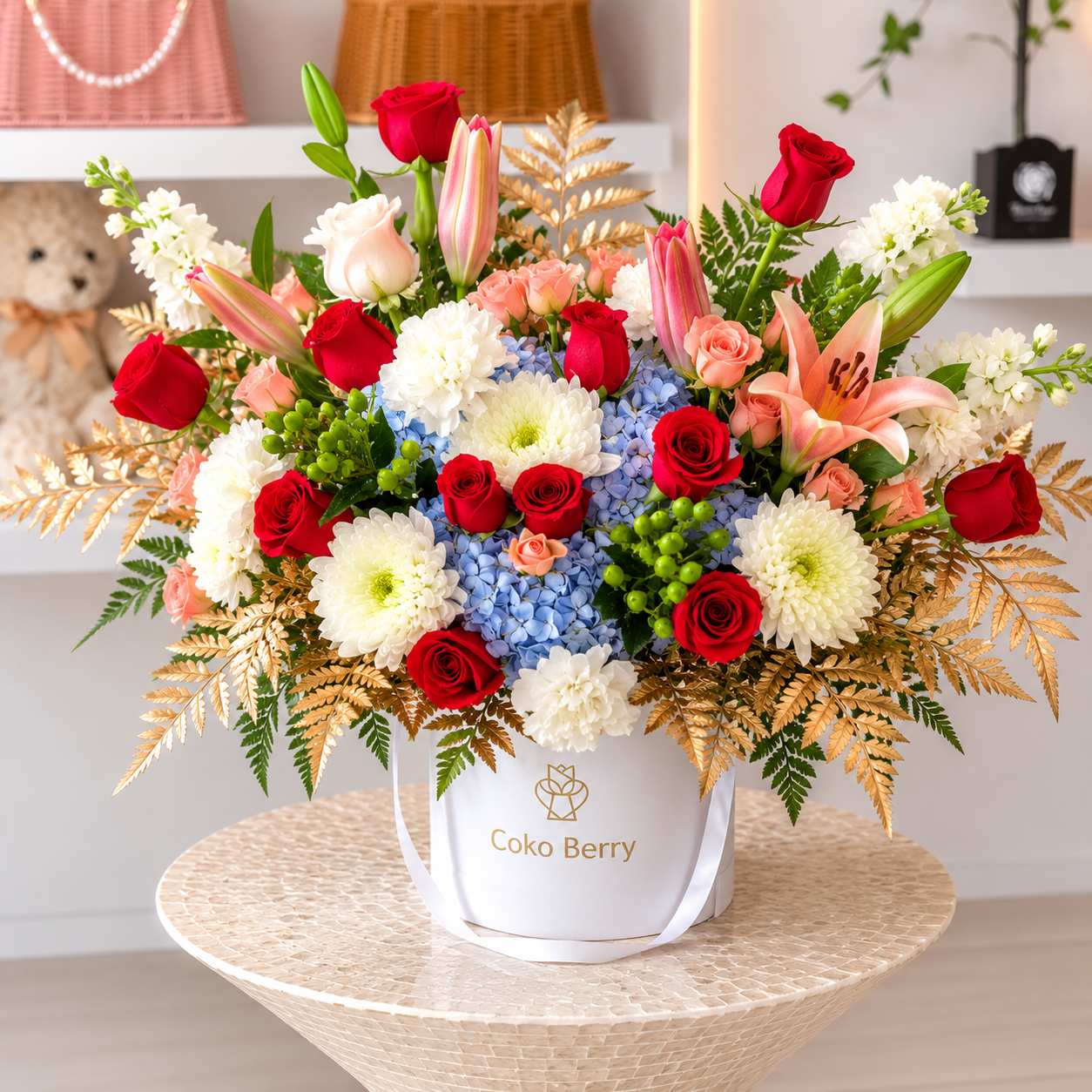 Majestic Love Flower Box – Coko Berry