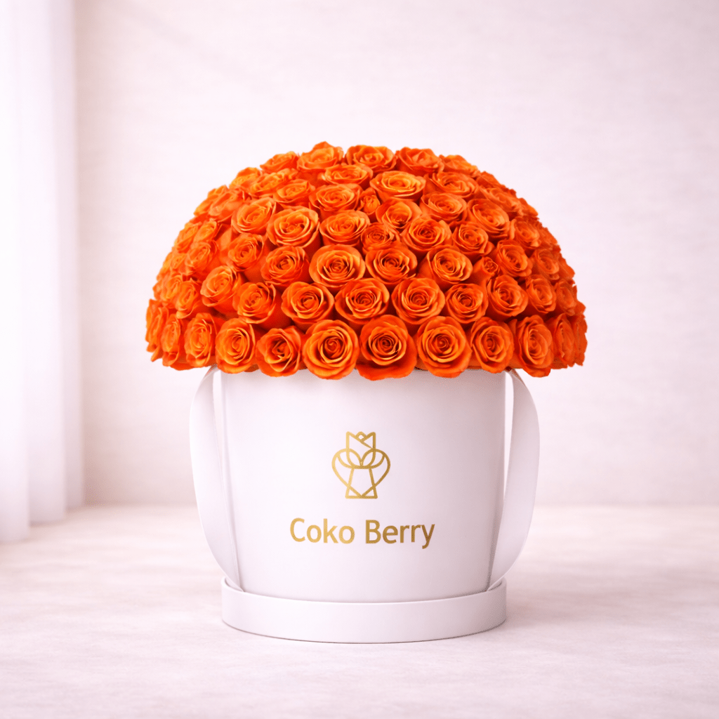 Special Yellow Roses Dome Box