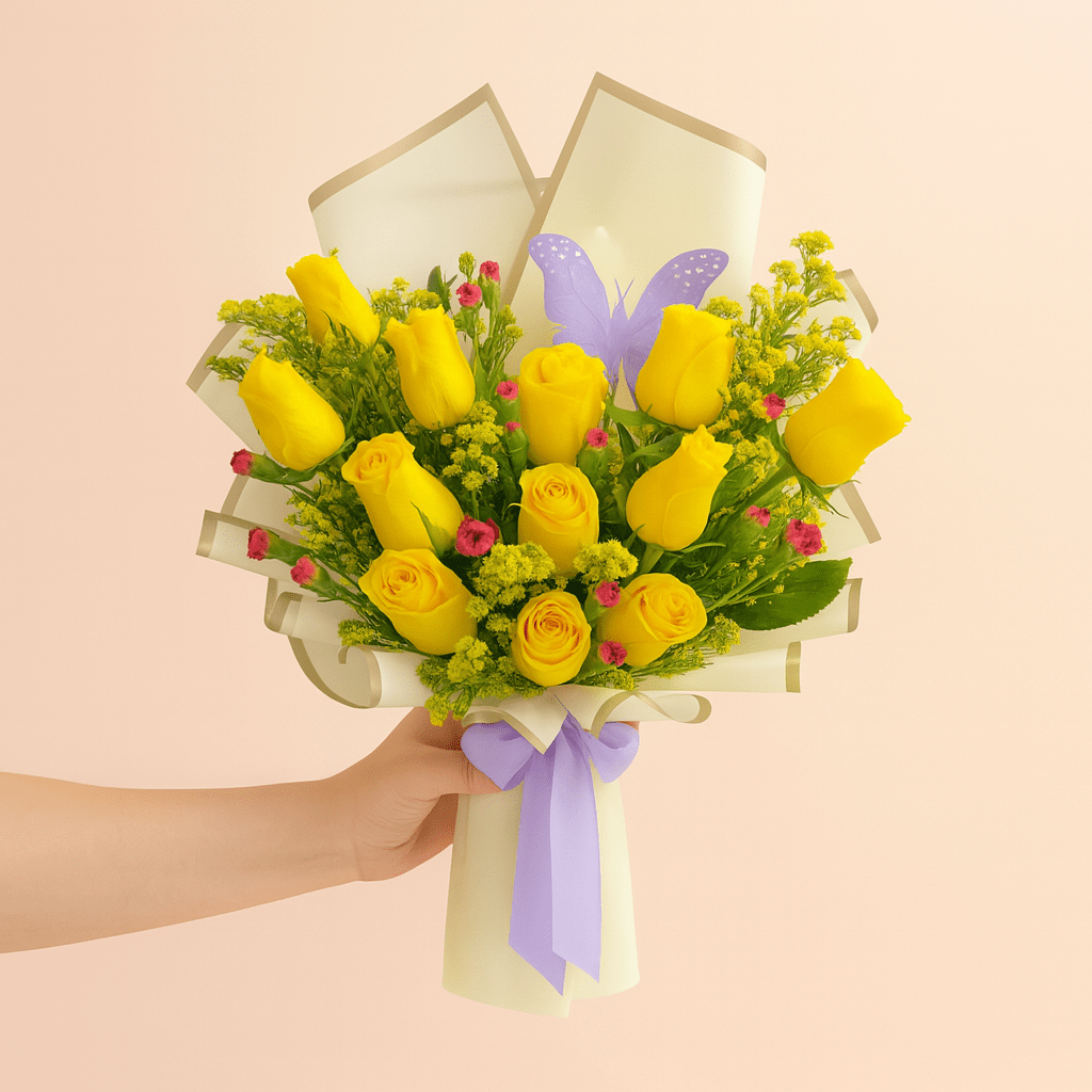Korean Yellow roses