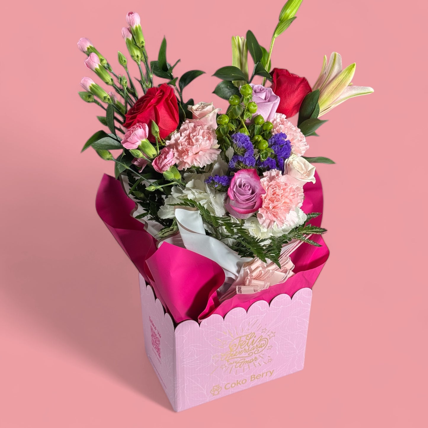 Feliz aniversario Mi amor Flowers