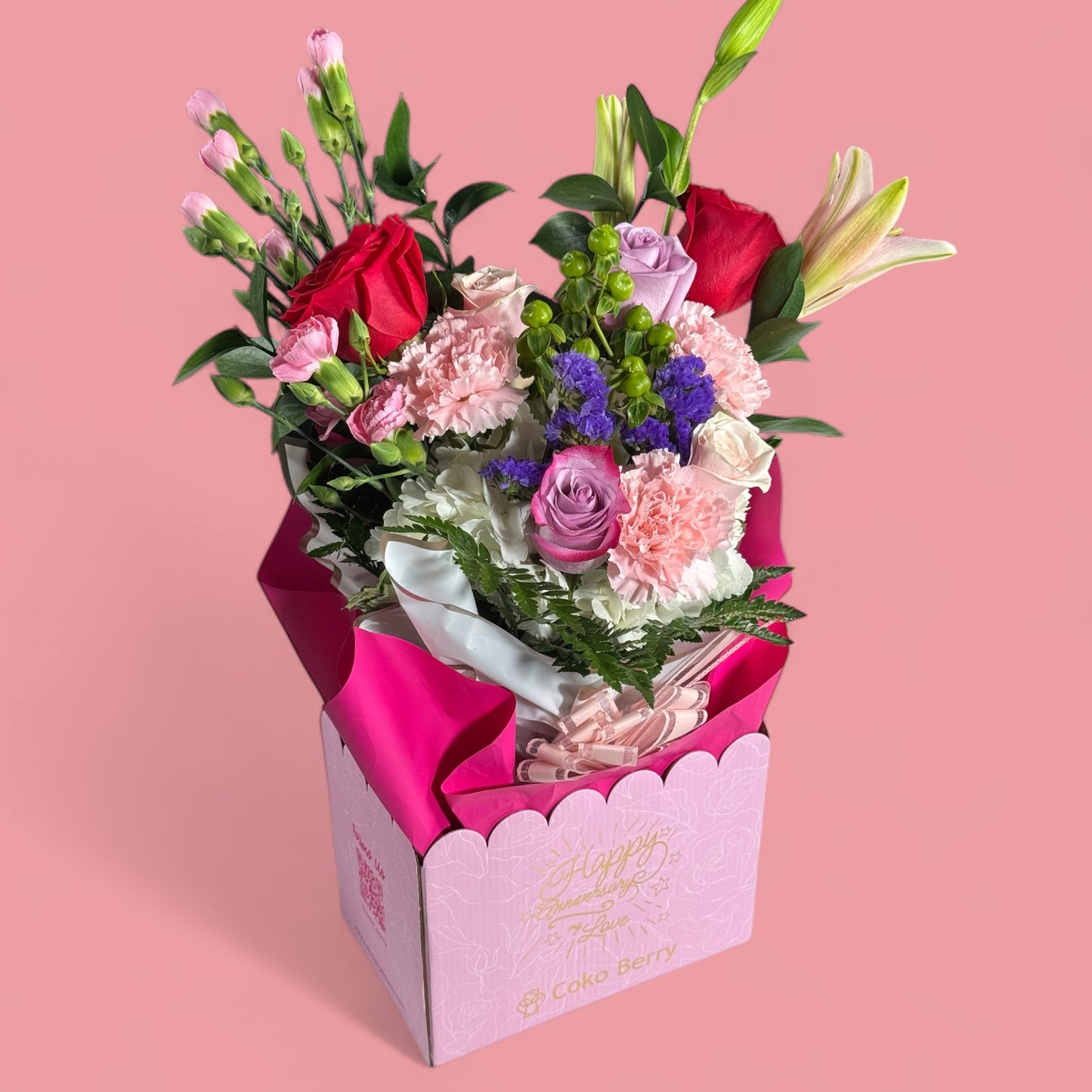 Feliz aniversario Mi amor Flowers
