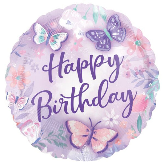 Butterfly Birthday - Small 17"