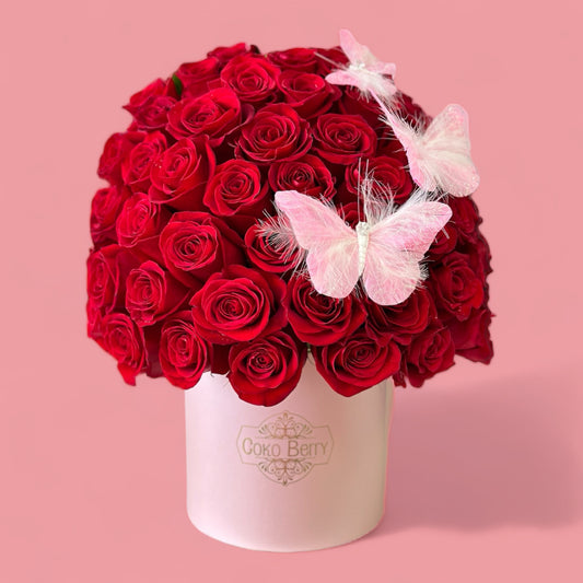 Roses and Butterflies