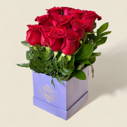 Dozen Of Roses Box