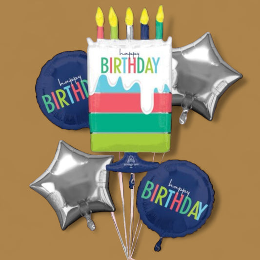 Modern Birthday Balloons
