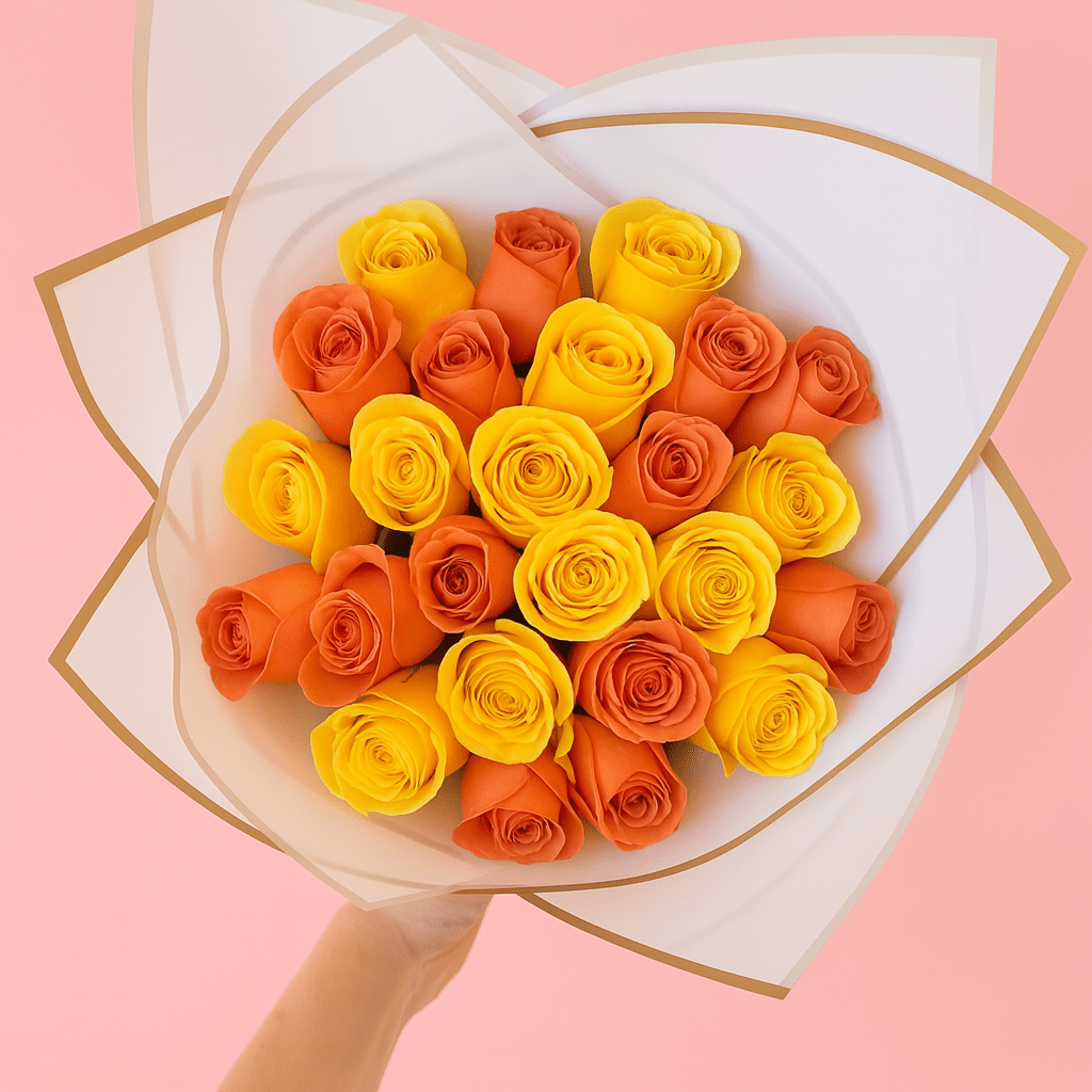 Ramo Buchon Special Mix roses