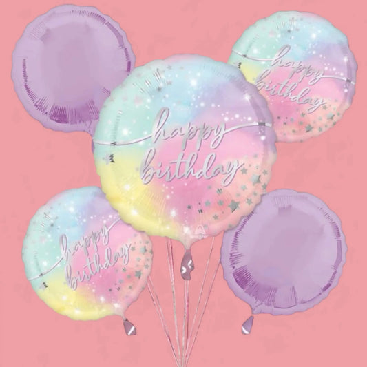 globos rosados para cumpleanos delivery el mismo dia