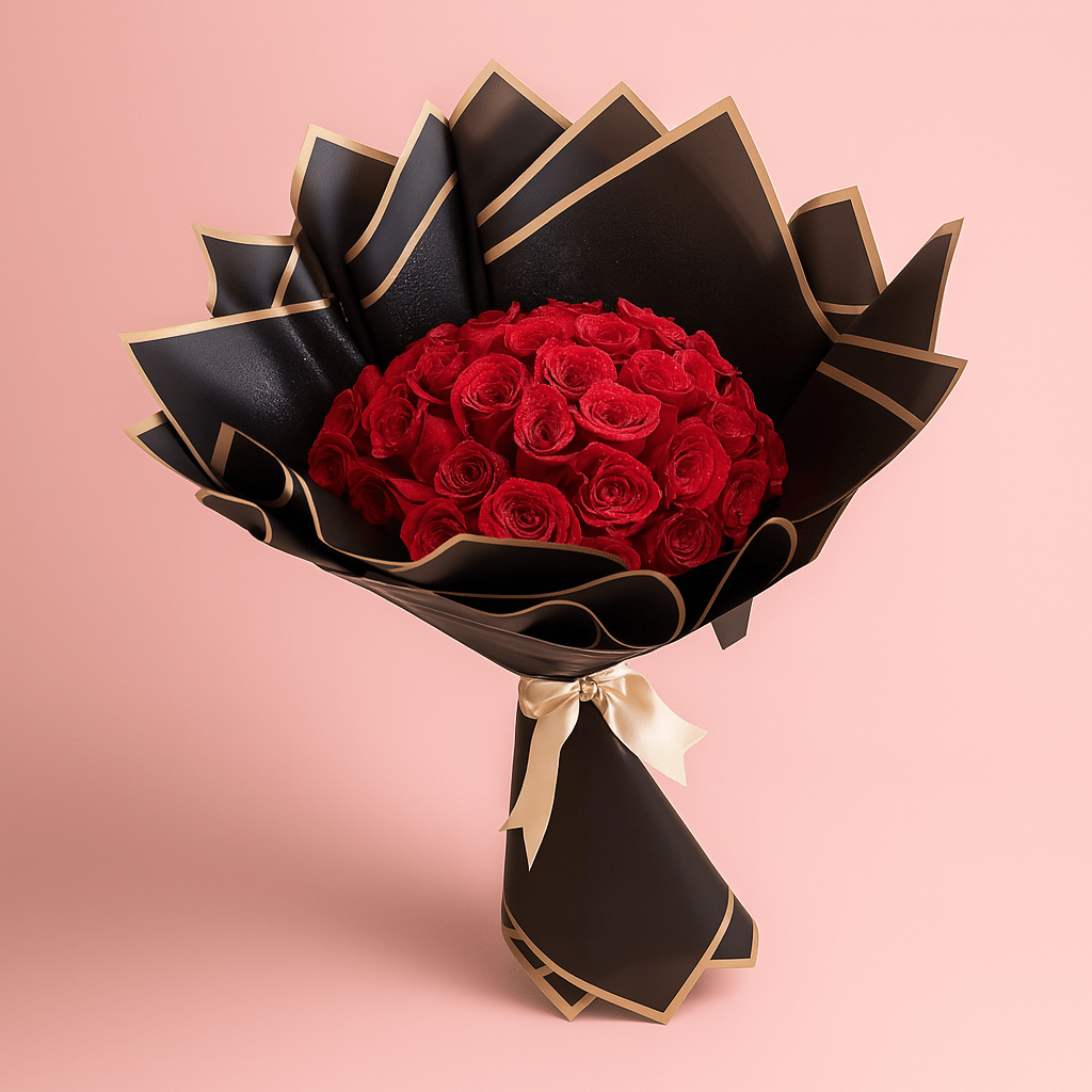 Ramo Buchon Red roses