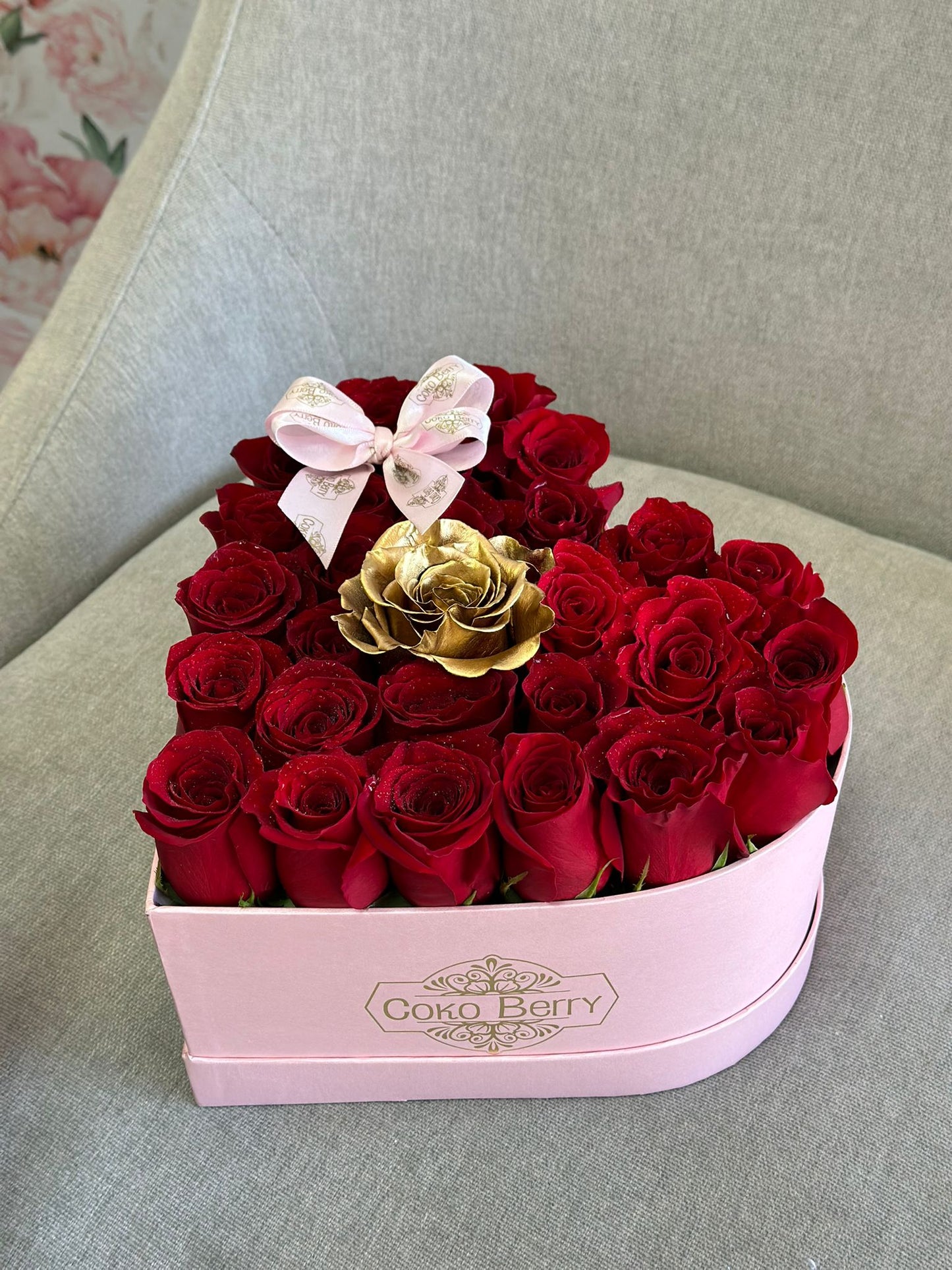 I Love You Roses Heart