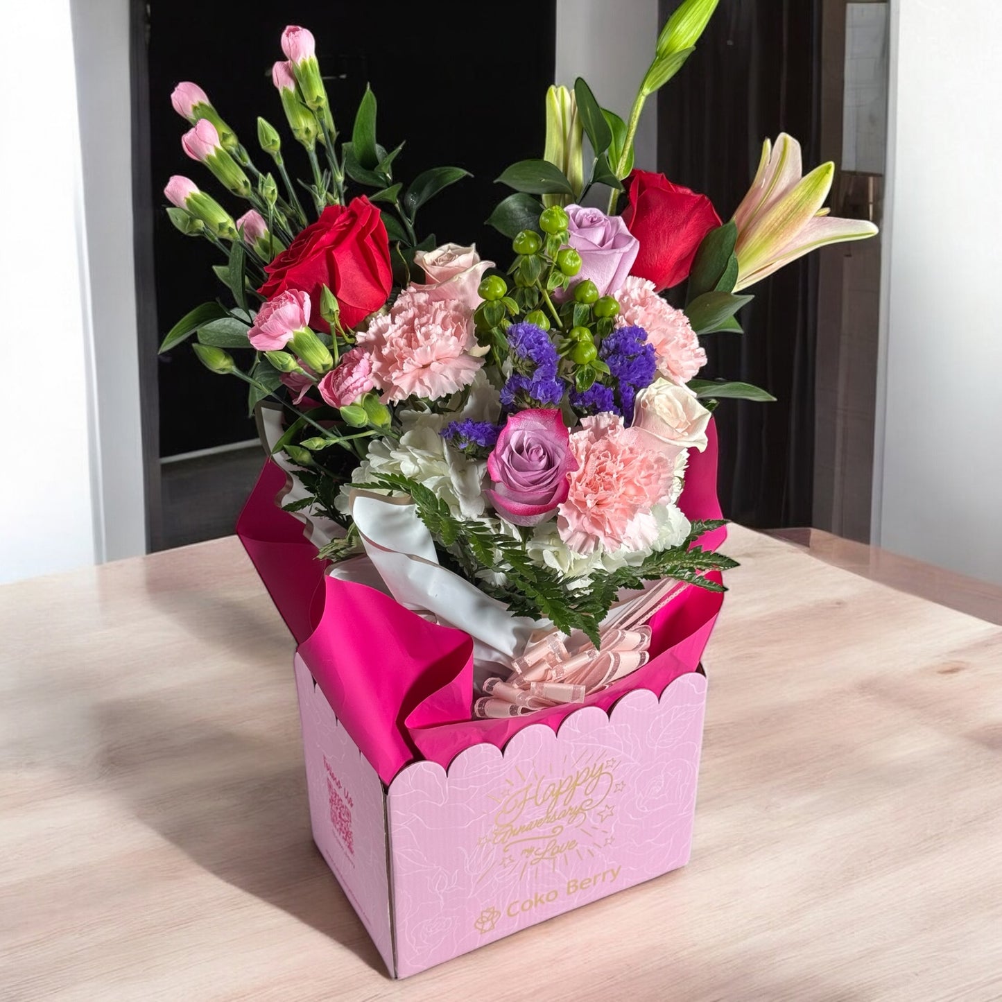 Feliz aniversario Mi amor Flowers
