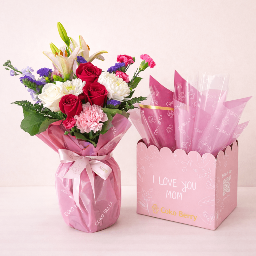 I love you Mom Flowers