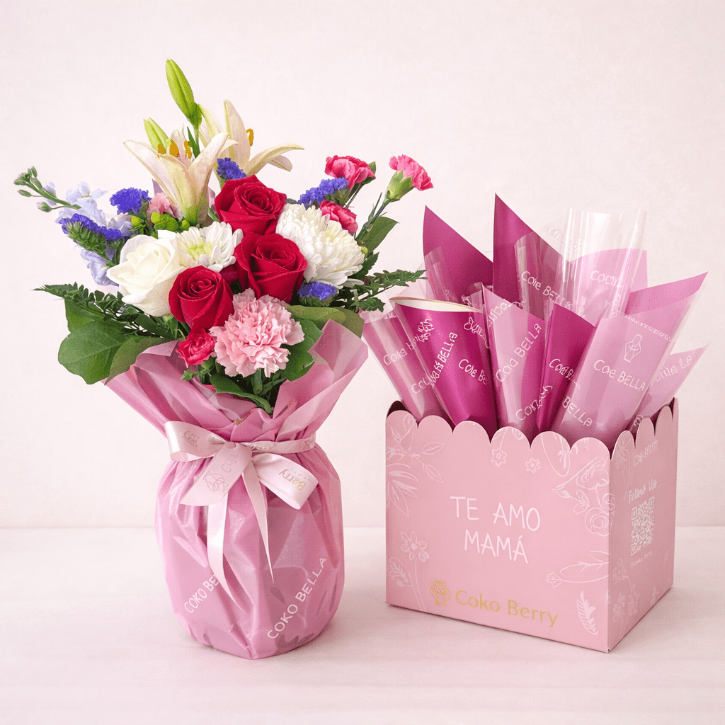 I love you Mom Flowers