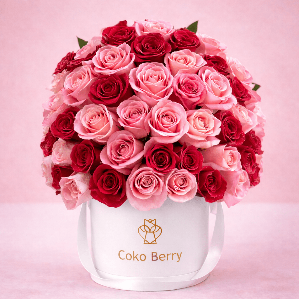 Pink and Red Roses Dome