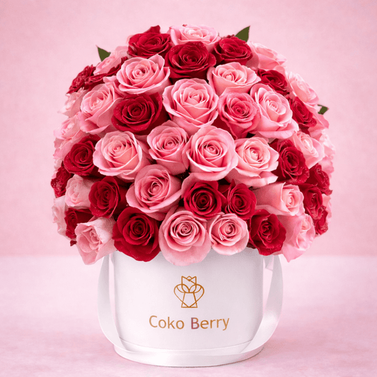 Pink and Red Roses Dome