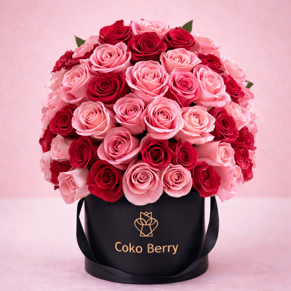 Pink and Red Roses Dome