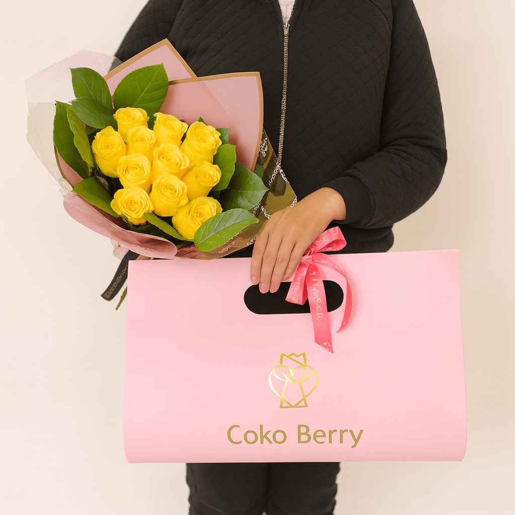 Carry On Yellow roses