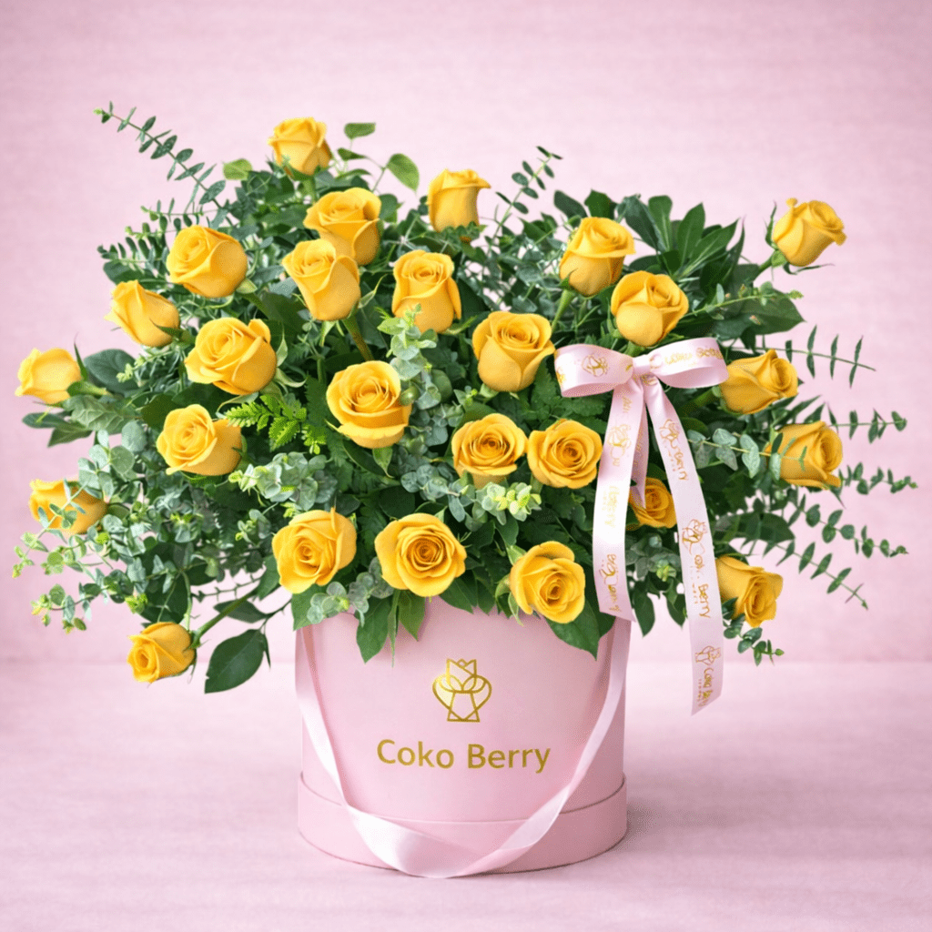 Natural Romance Vibrant Roses