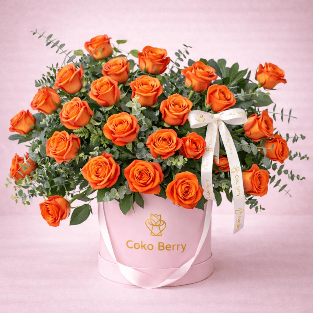 Natural Romance Vibrant Roses