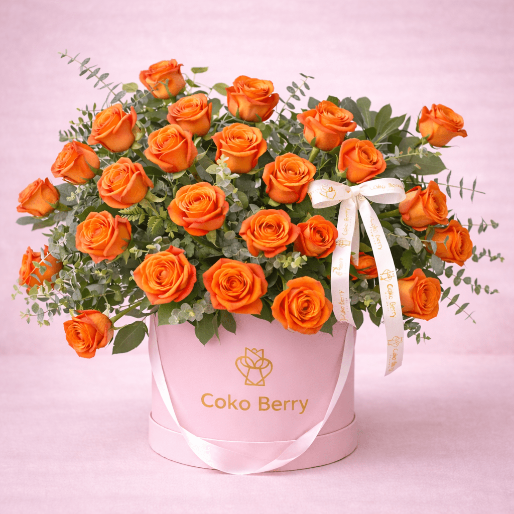 Natural Romance Vibrant Roses