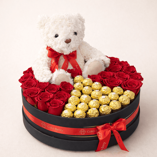 Teddy Roses Chocolates