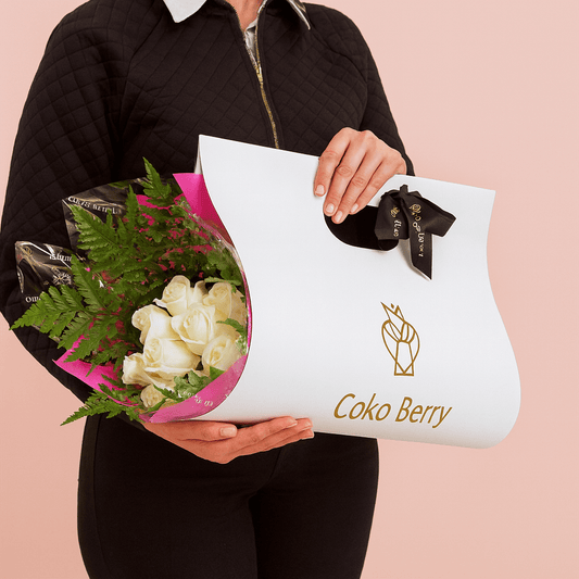 Carry On White roses