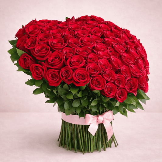 Grand Roses Standing heart - 3D estructure