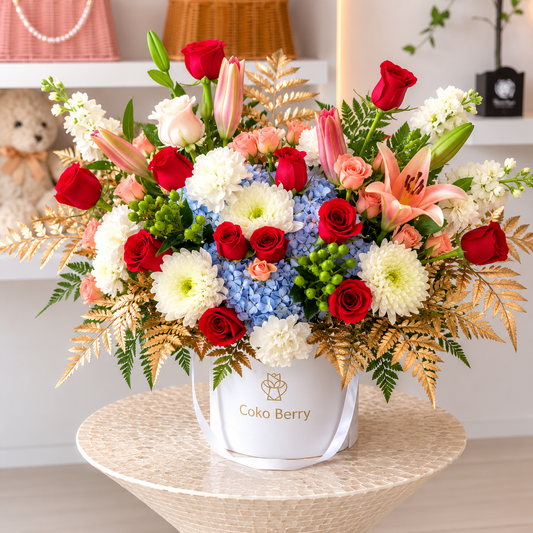 Majestic Love Flower Box