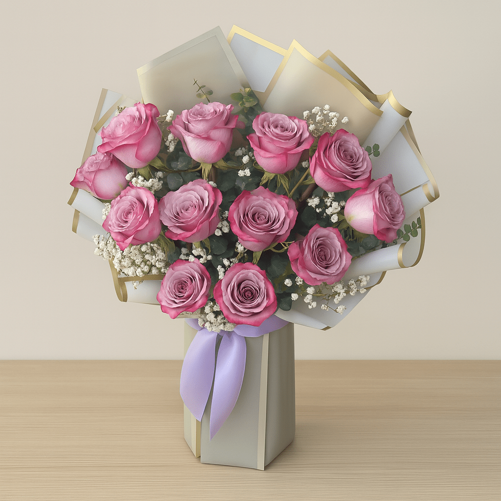 Korean Purple roses