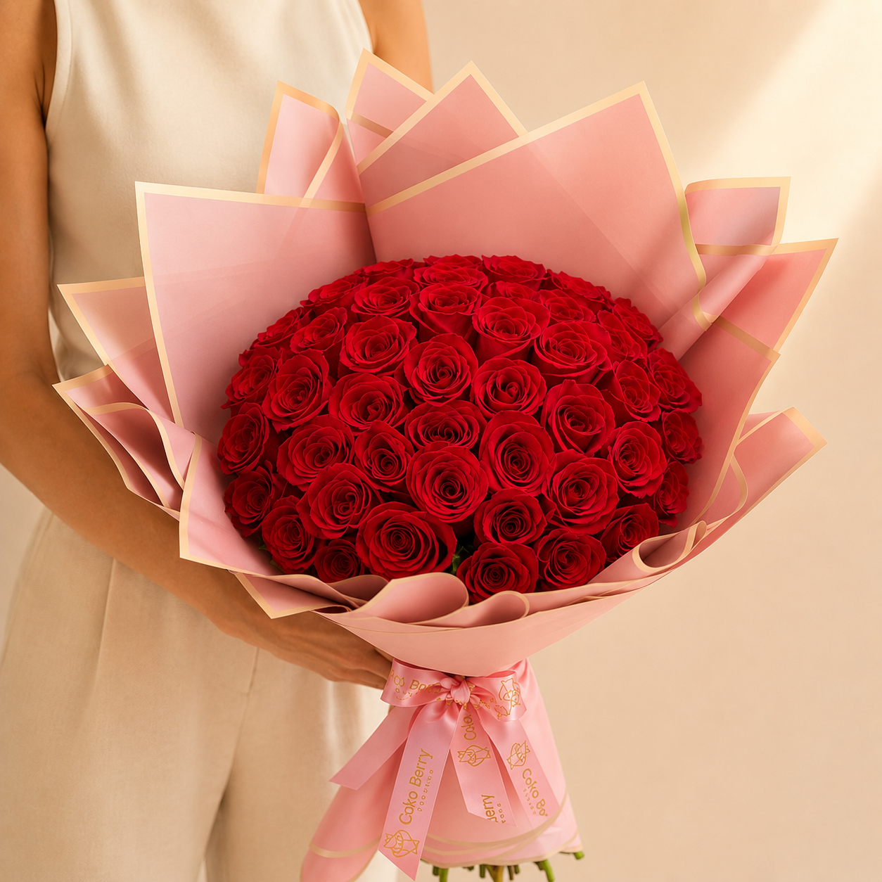 Ramo Buchon Red roses