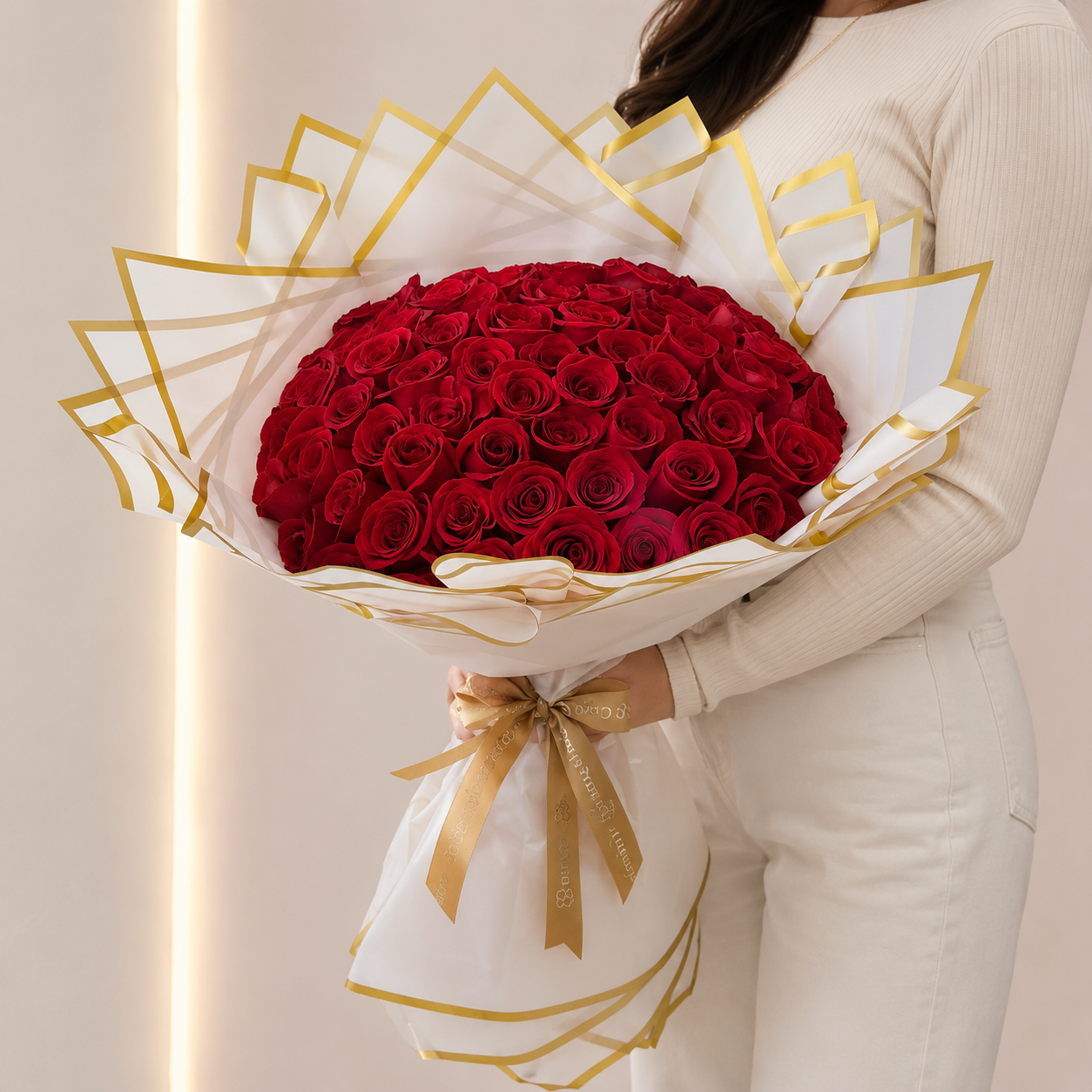 Ramo Buchon Red roses