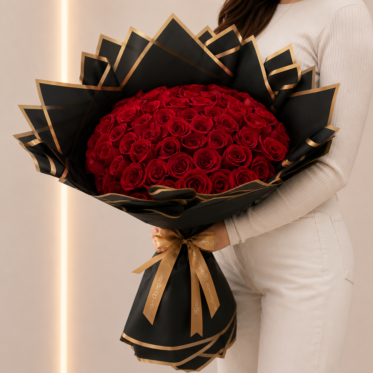 Ramo Buchon Red roses
