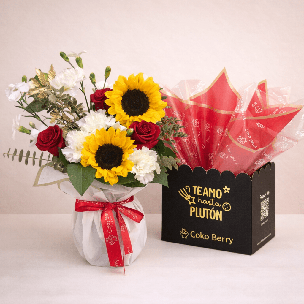 I love you to the moon and back Flowers