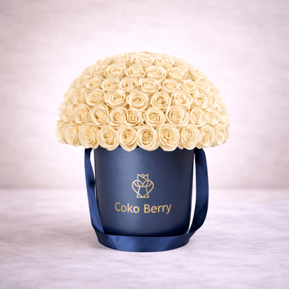 Special Yellow Roses Dome Box