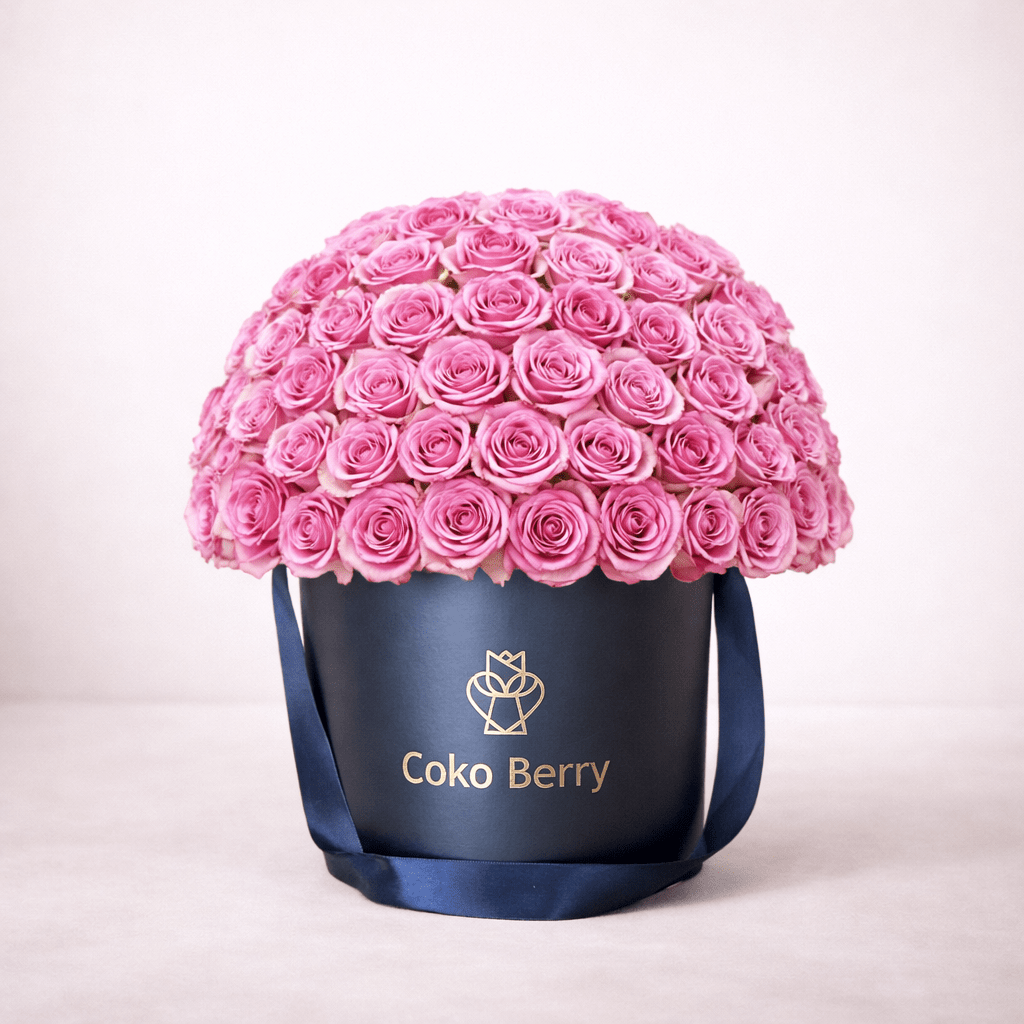 Special Yellow Roses Dome Box