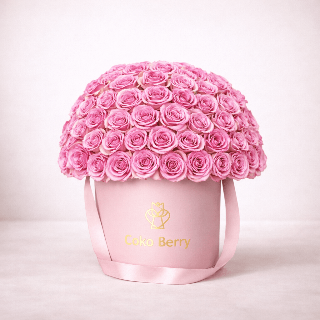 Special Yellow Roses Dome Box