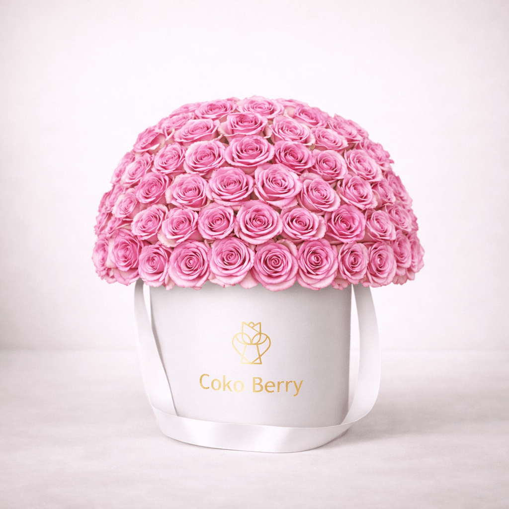 Special Yellow Roses Dome Box