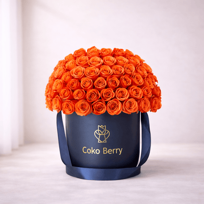Special Yellow Roses Dome Box