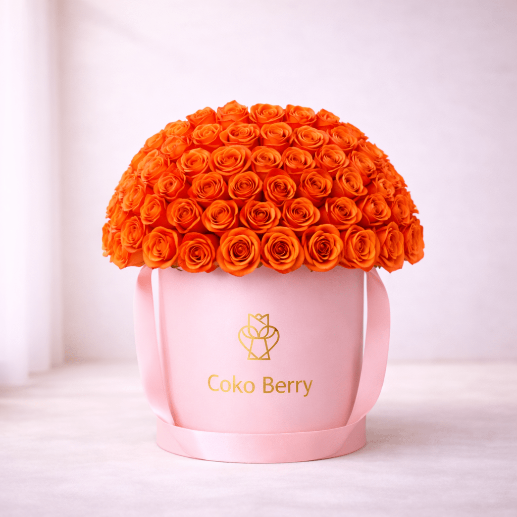 Special Yellow Roses Dome Box