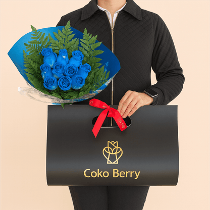 Carry On Blue roses