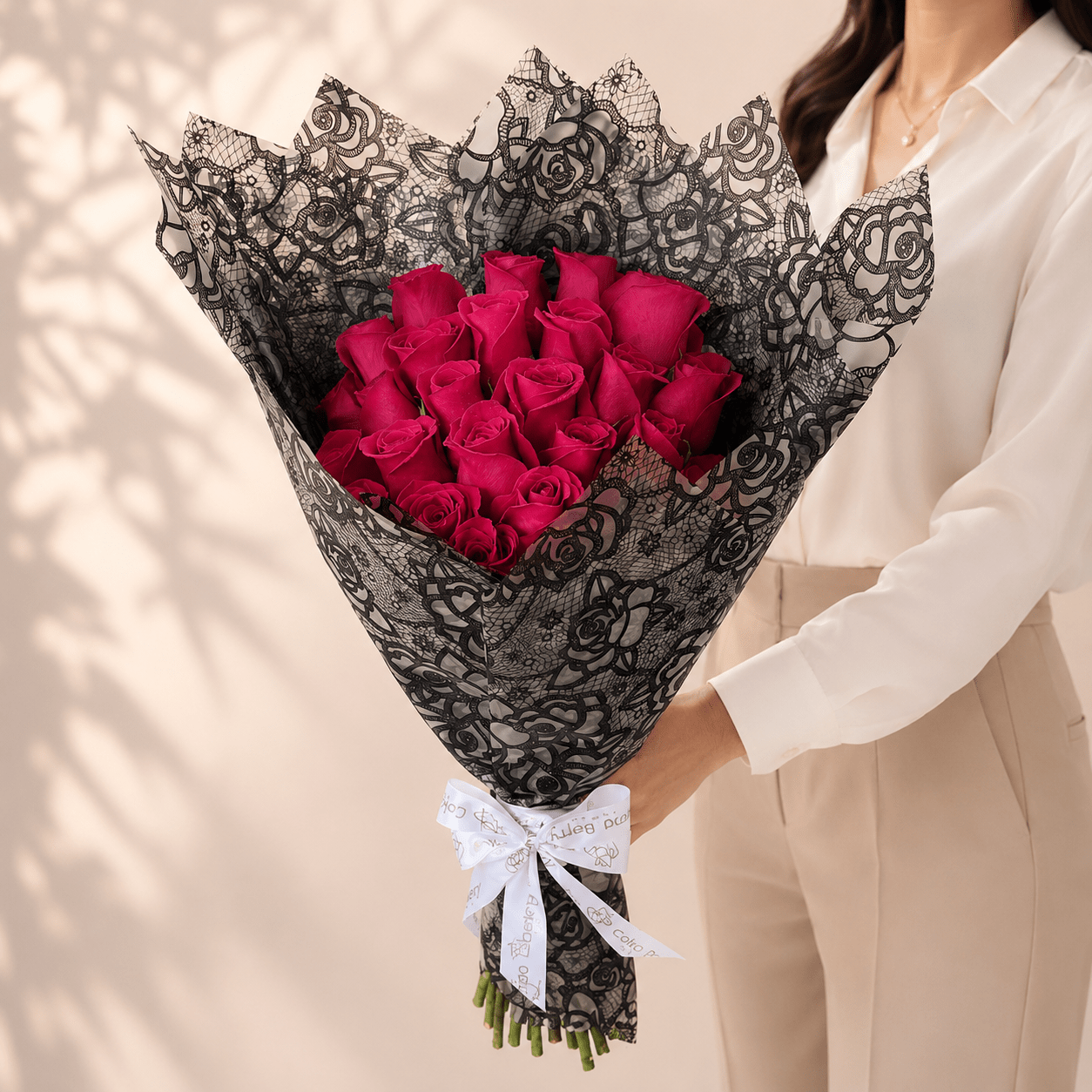 Couture 25 Red Roses Bouquet