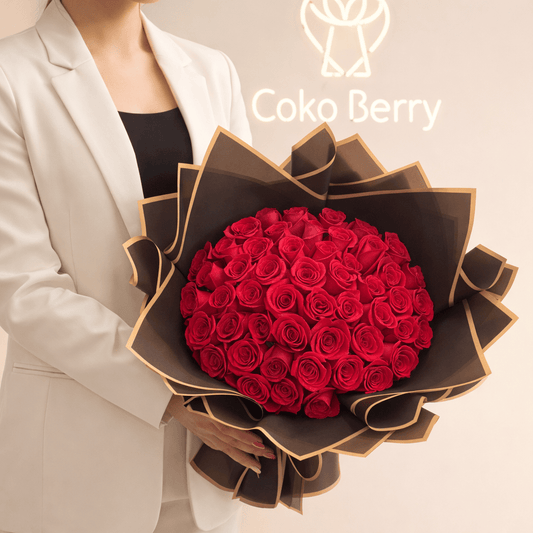Ramo Buchon 36 Red roses