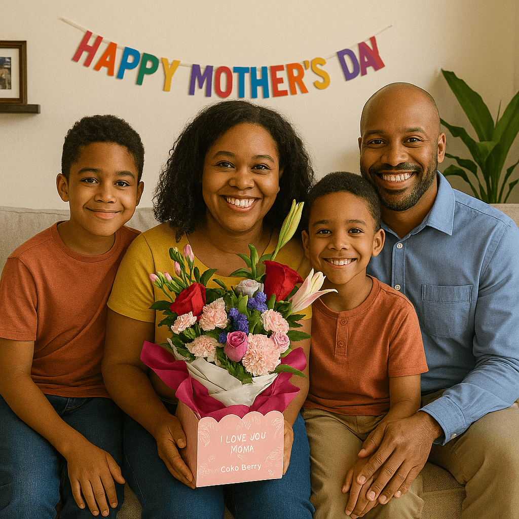I LOVE YOU MOM Flowers
