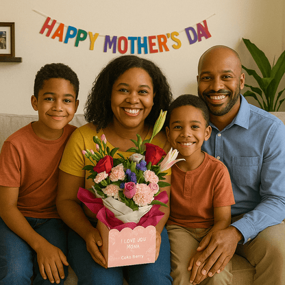 I LOVE YOU MOM Flowers