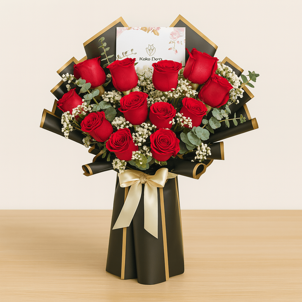 Korean Red roses
