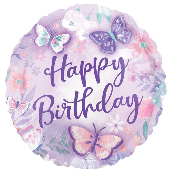 Butterfly Birthday - Small 17"