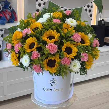 Sunflowers Bloom Box