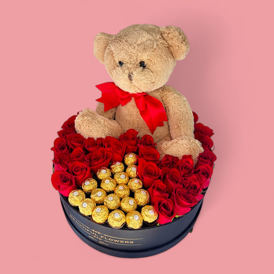 Teddy Roses Chocolates