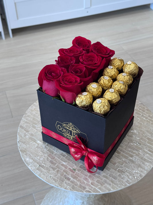 Roses gift box - Valentine's day