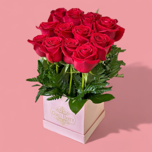 Dozen Of Roses Box